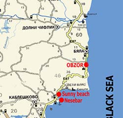 Град Обзор - Стаи за гости 