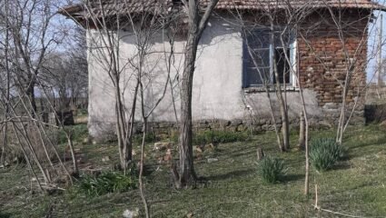 Хаджиите, Голям парцел 1925 кв.м. със стара къща в община Карнобат ...