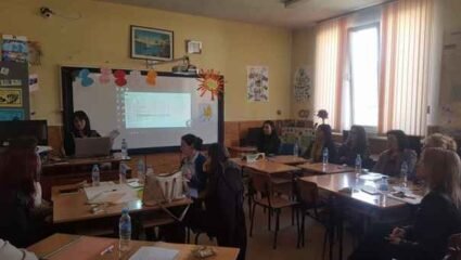 Открит урок по английски език в Обединено училище „Васил Левски ...