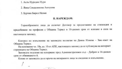 Община Тервел