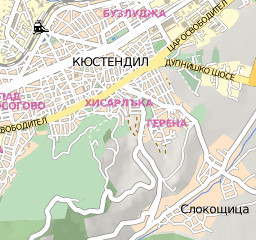 Карта на Слокощица