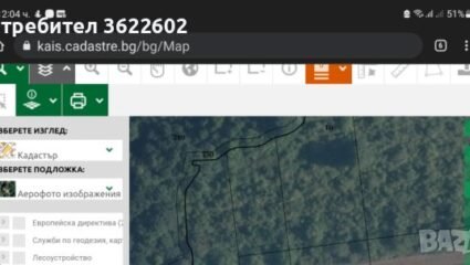 Продавам 2 дек овощна градина с орехи село Алеково община Алфатар ...